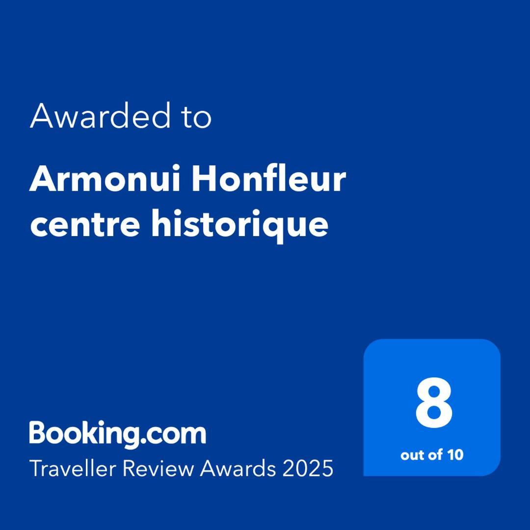 Armonui Honfleur Centre Historique Lägenhet Exteriör bild